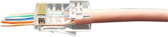 Hyperline PLEZ-8P8C-U-C5-100