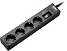 P43B-RS APC Essential SurgeArrest сетеаой фильтр, ввод:1хSchuko CEE 7/7P, вывод: 4хSchuko CEE 7